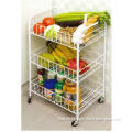 3-Tier Metal Storage Cart